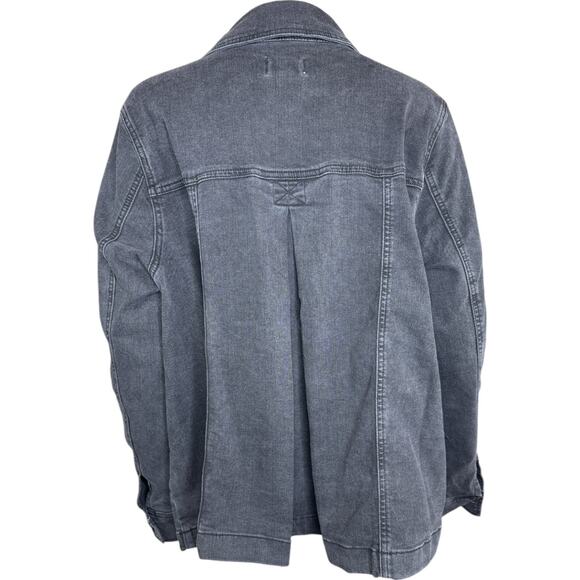 Me by Jennie Garth The Dylan Denim Jacket Washed Black 1X NWT Casual Pockets - Picture 15 of 15